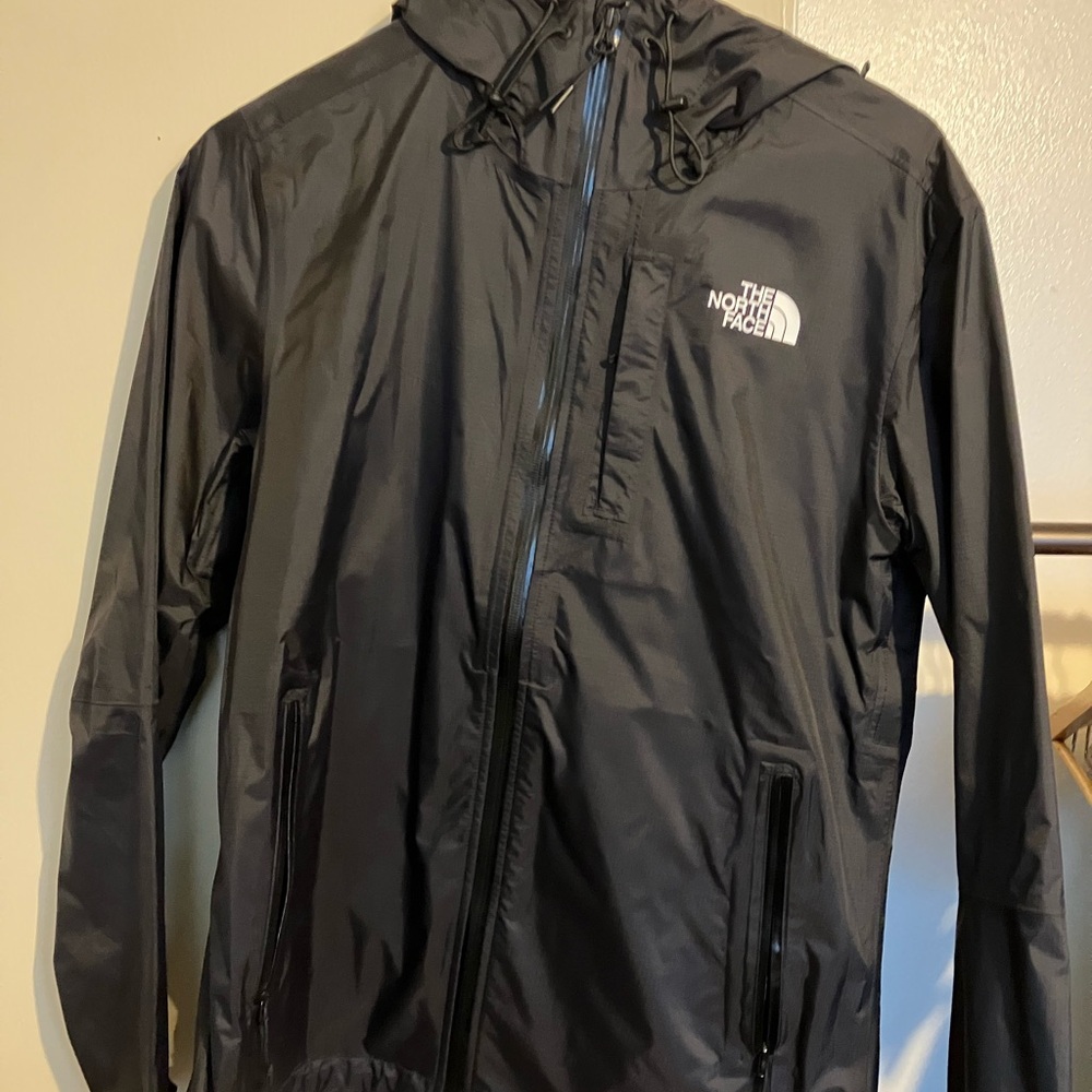 The North Face Black Raincoat